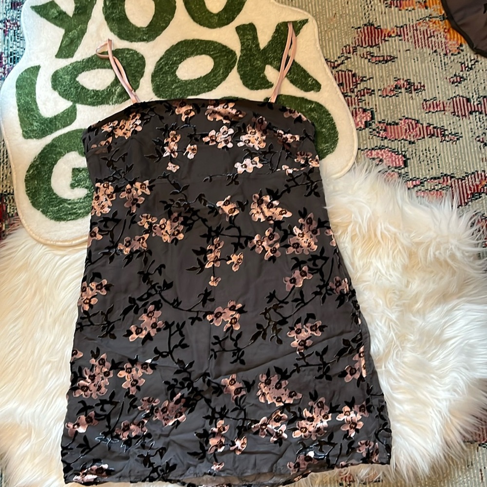 Forever 21 Floral 90s Babydoll Dress